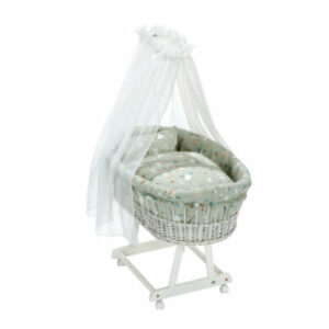 Alvi® Komplettstubenwagen Birthe weiß Baby Forest