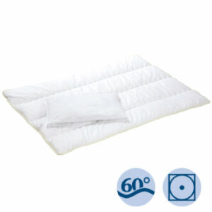 Alvi® Microfaser-Steppbett-Set 80 x 80 cm / 35 x 40 cm