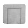 Alvi Wickelauflage Molly Folie Stars silber 85 x 75 cm