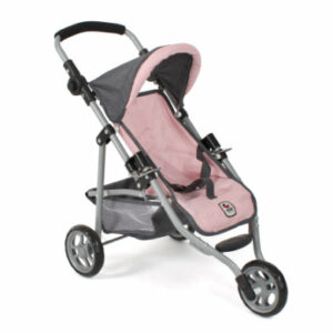 BAYER CHIC 2000 Jogging-Buggy LOLA Melange anthrazit-rosa