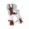 BELLELLI Fahrradsitz Rabbit Handlefix handlebar mount White Red
