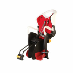 BELLELLI Fahrradsitz Tiger Reclining B-Fix frame mount White / Red