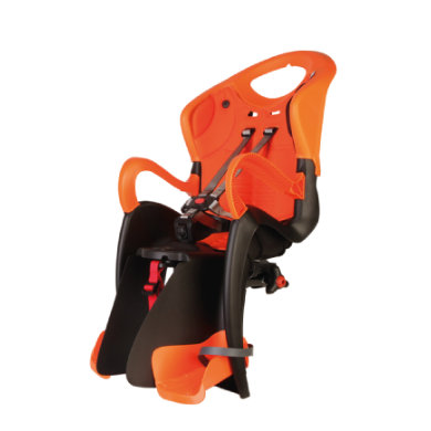 BELLELLI Fahrradsitz Tiger rack mount Grey / Orange