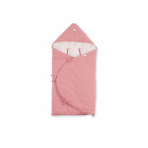 BEMINI Baby nest ausgekleidet Pady waffle + jersey bio Indische Rose