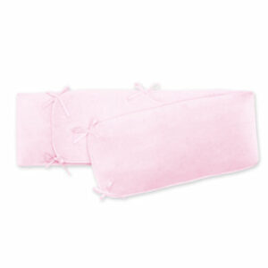 BEMINI Nestchen Laufgitter Pady softy + terry Baby rosa
