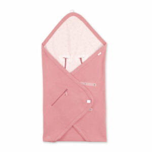 BEMINI Wickeldecke Waffle bio + Jersey Indische Rose