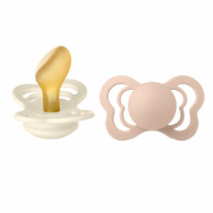 BIBS Schnuller Couture Ivory / Blush Latex 6-36 Monate