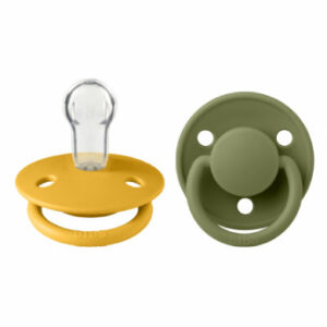 BIBS Schnuller De Lux Honey Bee/Olive 0-36 Monate