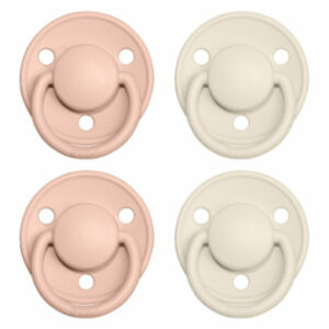 BIBS Schnuller De Lux Ivory / Blush 0-36 Monate