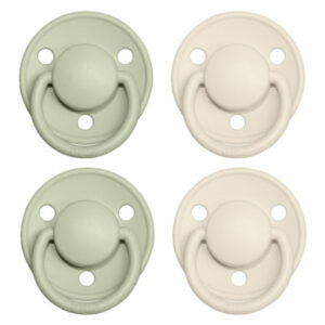 BIBS Schnuller De Lux Ivory / Sage 0-36 Monate