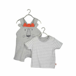 BLUE SEVEN Baby 2er-Set Shirt + Latzhose