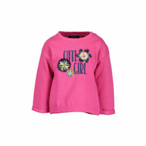 BLUE SEVEN Girls Baby Sweatshirt Magenta