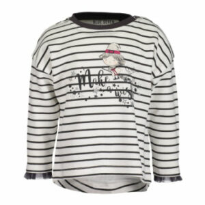 BLUE SEVEN Girls Sweatshirt offwhite