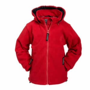 BMS Kapuzenjacke Clima-Fleece rot