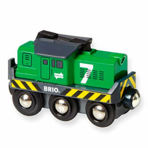 BRIO® WORLD Batterie - Frachtlok 33214