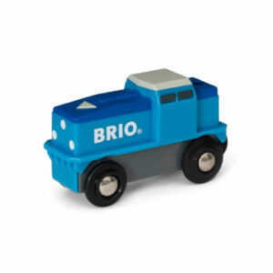 BRIO® WORLD Blaue Batterie - Frachtlok 33130