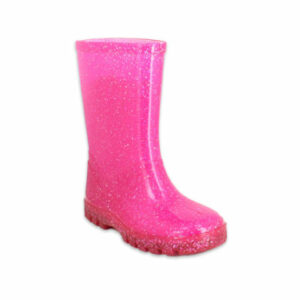 Beck Gummistiefel Glitzer pink