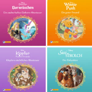 CARLSEN 4er-Set Maxi-Mini 28: Disney Gutenacht-Geschichten