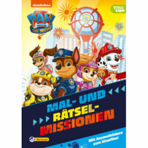 CARLSEN PAW Patrol - Der Kinofilm: Mal- und Rätselblock