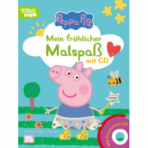 CARLSEN Peppa: Mein fröhlicher Malspaß mit CD