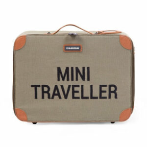 CHILDHOME Kinderkoffer Mini Traveller canvas khaki