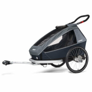 CROOZER Kinderfahrradanhänger Kid Vaaya 1 Graphite blue