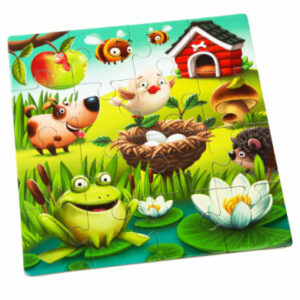 Cubika Puzzles 3 in 1 Lieblingstiere