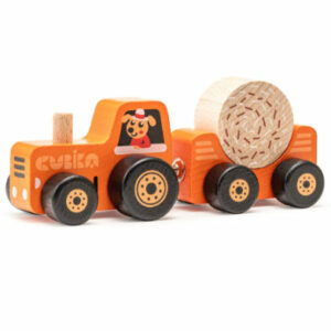 Cubika Toys Holzspielzeug Traktor