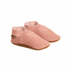 EN FANT Elastic Slipper Wildleder Old Rose