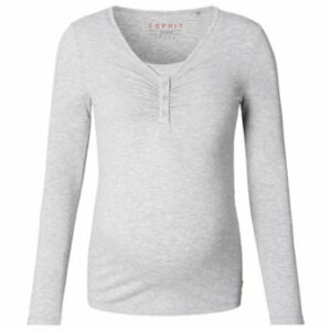 ESPRIT Umstands Longsleeve grau melange