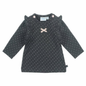 Feetje Longsleeve Dots anthrazit-melange