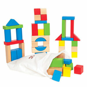 Hape Bunte Holzbausteine 50 tlg.