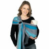 Hoppediz Babytragetuch gewebter Ring-Sling Brighton