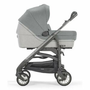 Inglesina Kombikinderwagen Trilogy Cayman Silver Gestell City Titanium