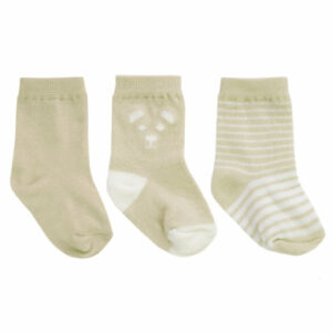 JACKY Babysocken 3er Pack beige