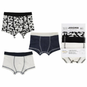 JACKY Boxershorts 3er Pack BOYS offwhite/schwarz