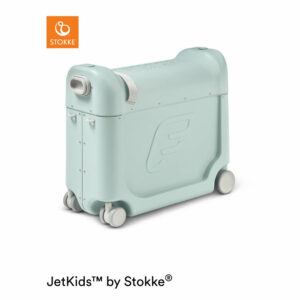 JETKIDS™ BY STOKKE® Aufsitzkoffer BedBox™ Green Aurora