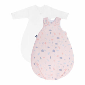 JULIUS ZÖLLNER Babyschlafsack Cosy Terrazzo Blush