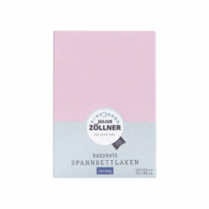 JULIUS ZÖLLNER Spannbetttuch Jersey rosa