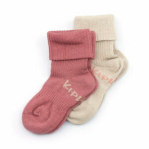 KipKep Stay-On Socken 2er-Pack Dusty Clay