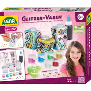 LENA® Glitzer-Vasen