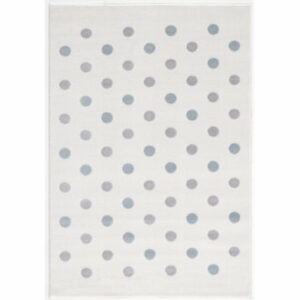 LIVONE Spiel- und Kinderteppich Happy Rugs Confetti creme/blau/silbergrau 120 x 180 cm
