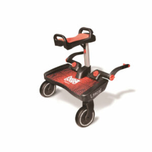 Lascal Buggy Board Maxi + mit Sitz rot