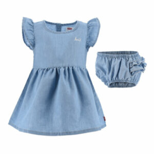 Levi's® Kids Set Denimkleid und Windelhose Summer Wind Blue