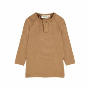 Lil'Atelier Langarmshirt Nbmgeo Tobacco Brown