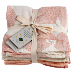 Lullaby Planet Musselin Swaddle Rose Quartz 65x65cm