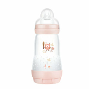 MAM Babyflasche Easy Start Anti Colic-Elements 260 ml Eule in rosa