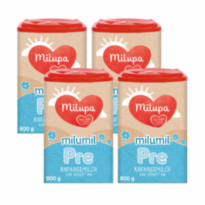 Milupa Anfangsmilch Milumil Pre 4 x 800 g ab der Geburt