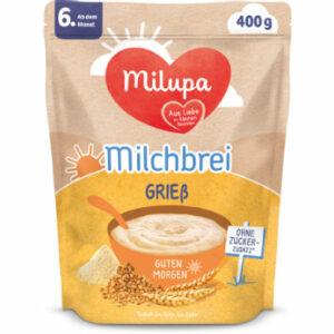 Milupa Milchbrei Grieß Guten Morgen 400 g ab dem 6. Monat