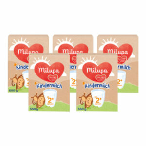 Milupa Milumil Kindermilch 2+ 5 x 550 g ab dem 2. Jahr